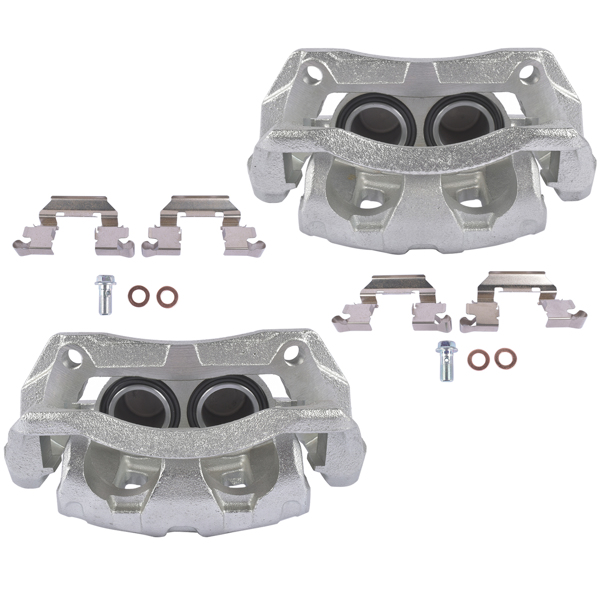 刹车卡钳 2x Brake Calipers w/ Bracket Front Left & Right for Acura RDX Honda CR-V Odyssey 19-B2958 19-B2959 45019-SHJ-A01 45018-SHJ-A01-1