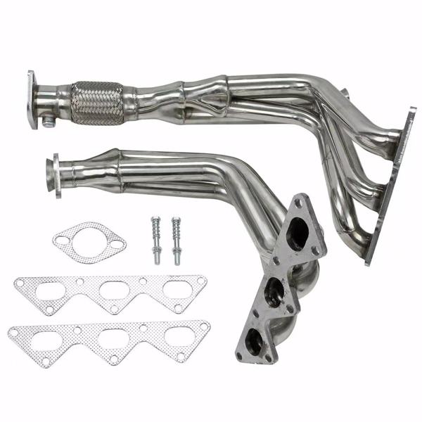 Maximizer Steel Exhaust Header 91-99 Mitsubishi 3000GT Stealth DOHC V6 MT001159（禁售temu）(不支持无理由退货)（禁售亚马逊）-1