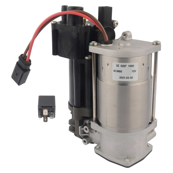 打气泵 Air Suspension Compressor Pump w/ Relay for BMW X5 F15 F85 X6 F16 F86 2013-2019 37206875177 37206850555 37206868998-9