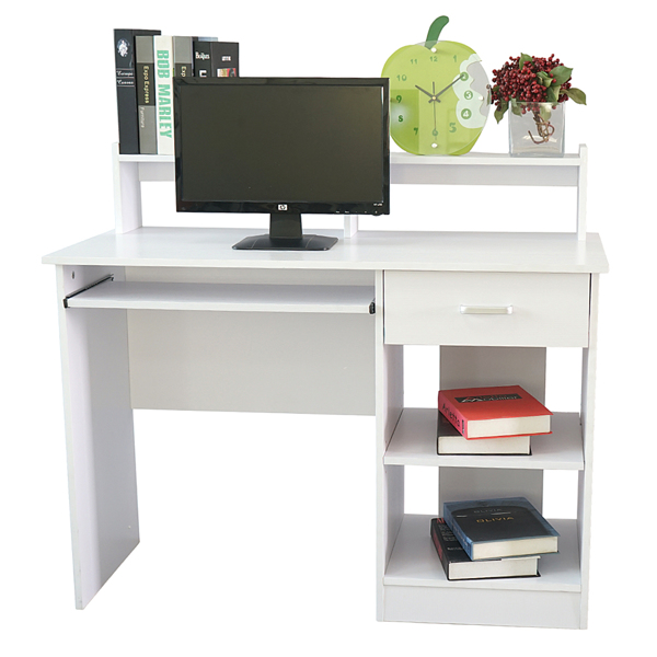 常规款办公室电脑桌-白色-8