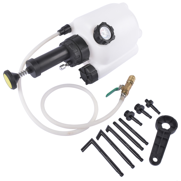 油壶 3L Transmission Oil Filling Tool System Fluid Pump Manual with ATF Adaptors Kit-5