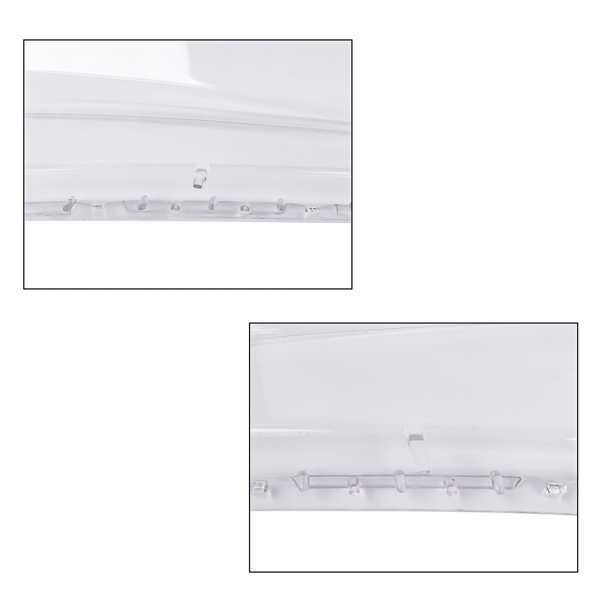 大灯罩 Pair Front Headlight Cover for Honda Accord 2013-2015 Clear Headlight Lens Cover-8