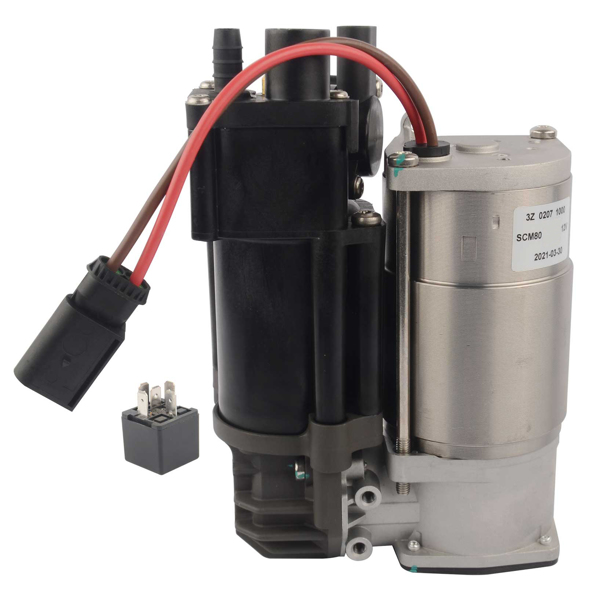 打气泵 Air Suspension Compressor Pump w/ Relay for BMW X5 F15 F85 X6 F16 F86 2013-2019 37206875177 37206850555 37206868998-8
