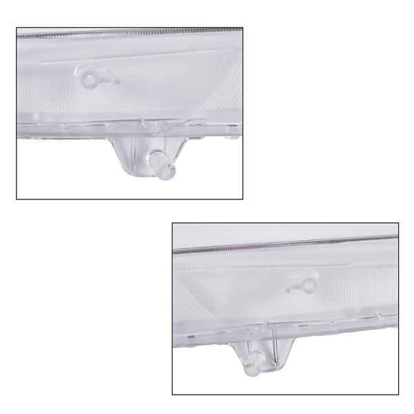 大灯罩 Pair Front Headlight Cover for Honda Accord 2013-2015 Clear Headlight Lens Cover-9