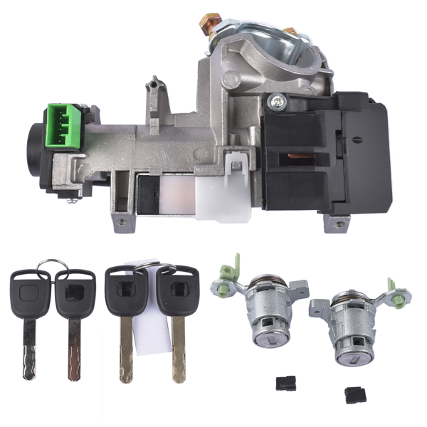 点火开关 Ignition Switch Cylinder Door Lock w/ Keys Complete Set for Honda CRV 2002-2006 72185-S9A-013 35100-SDA-A71-3