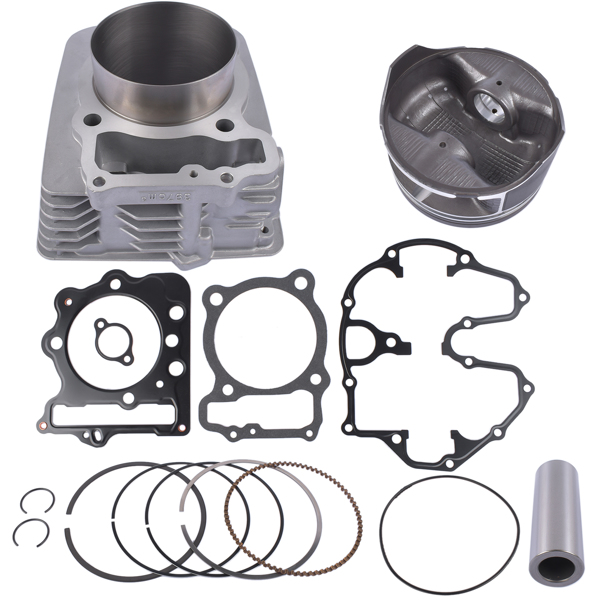 气缸套件 440cc Big Bore Cylinder Piston Kit for Honda Sportrax XR400R 90601-KA5 1999-2014 13103-KCY-670 89mm-6