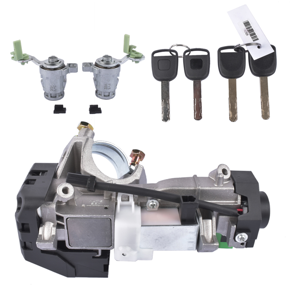 点火开关 Ignition Switch Cylinder Door Lock w/ Keys Complete Set for Honda CRV 2002-2006 72185-S9A-013 35100-SDA-A71-2