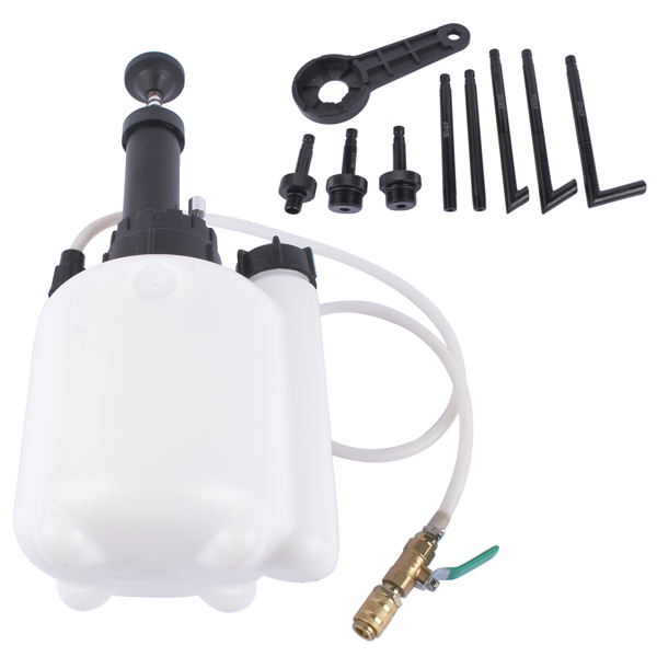 油壶 3L Transmission Oil Filling Tool System Fluid Pump Manual with ATF Adaptors Kit-6