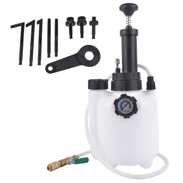 油壶 3L Transmission Oil Filling Tool System Fluid Pump Manual with ATF Adaptors Kit-2
