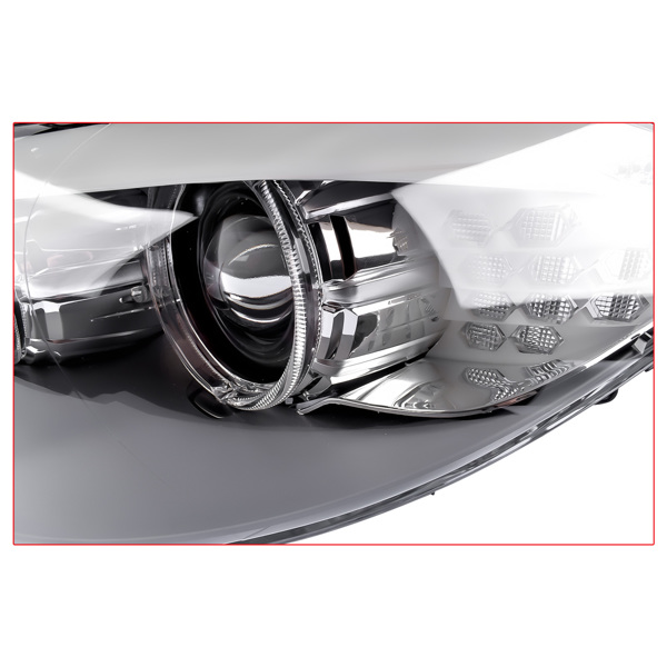 大灯半总成 Left Driver Side Xenon Headlight for BMW 5er F18 F10 2011-2013 63117271911-13