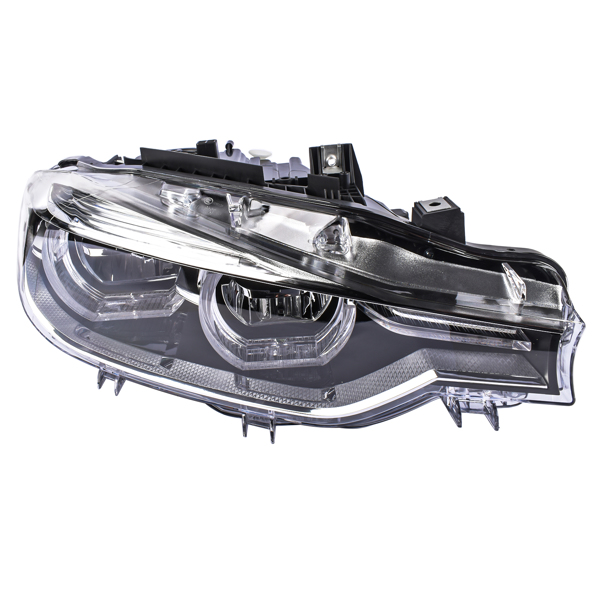 前大灯外壳 Right Side LED Headlight (8-Pin, No AFS) for LHD BMW 3 Series F30 F35 330i 328i 320i 2016-2019 63117419630-3