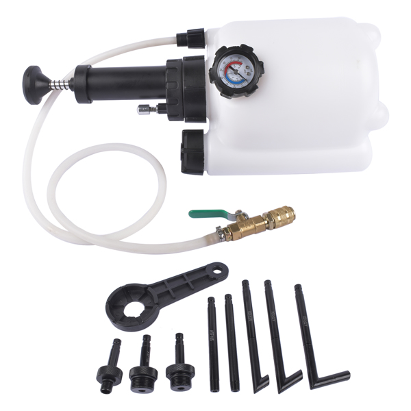 油壶 3L Transmission Oil Filling Tool System Fluid Pump Manual with ATF Adaptors Kit-4