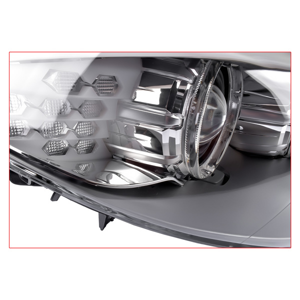 大灯半总成 Right Passenger Side Xenon Headlight for BMW 5er F18 F10 2011-2013 63117271912-14