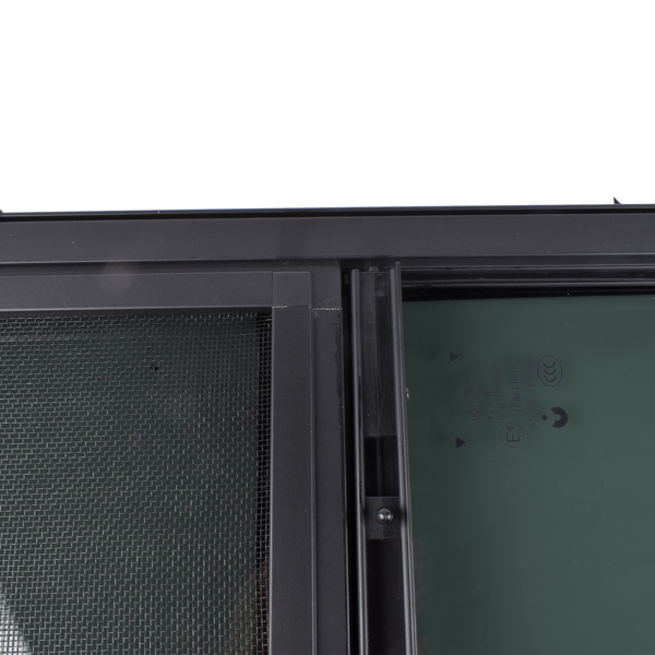 房车车窗 RV Window with Trim Kit 12"W x 22"H Teardrop Style Vertical Sliding-8