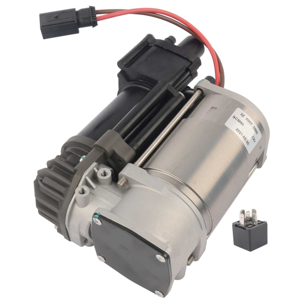 打气泵 Air Suspension Compressor Pump w/ Relay for BMW X5 F15 F85 X6 F16 F86 2013-2019 37206875177 37206850555 37206868998-4