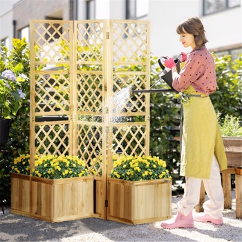  木制花盆、种植箱