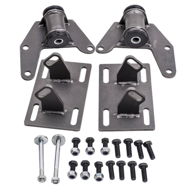 发动机支架转接板 Engine Mount Adapter Kit For LS Based Gen3 Or Gen4 For GMC for Chevrolet Monte-1