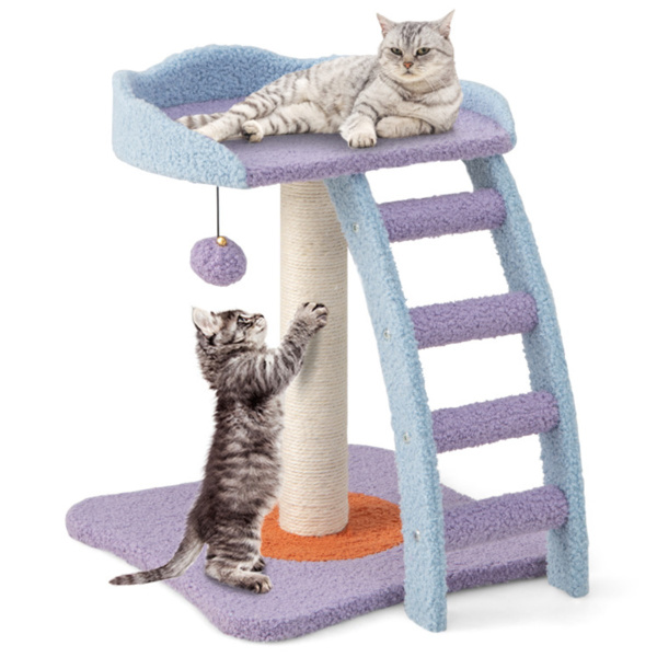 2层猫树，猫爬架，毛绒猫塔与梯子形状-3
