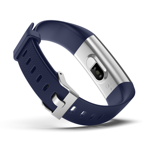 （带电）第三代S5手环测体温血压健身心率计步智能手环 深蓝色(周末不发货)-7