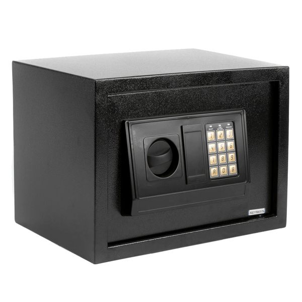 E25EA 电子密码保险柜 黑色 (含电池)-3