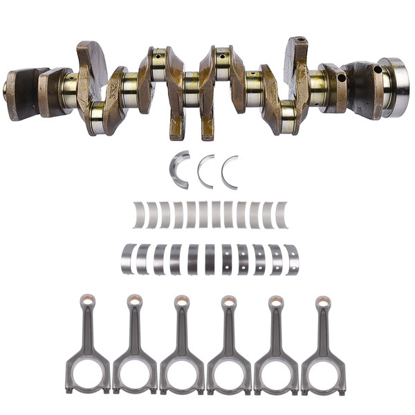 曲轴连杆套装 Engine Rebuild Kit - Crankshaft & Timing Kit & Con Rods for BMW N55B30A 3.0L 11217580483 11247624615-5