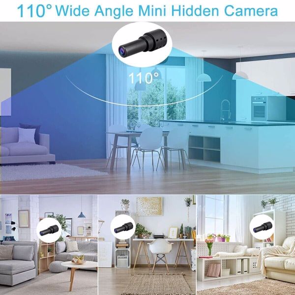 迷你摄像头 WiFi 高清 1080P 隐藏 IP 夜视摄像机 家庭安全摄像头-2
