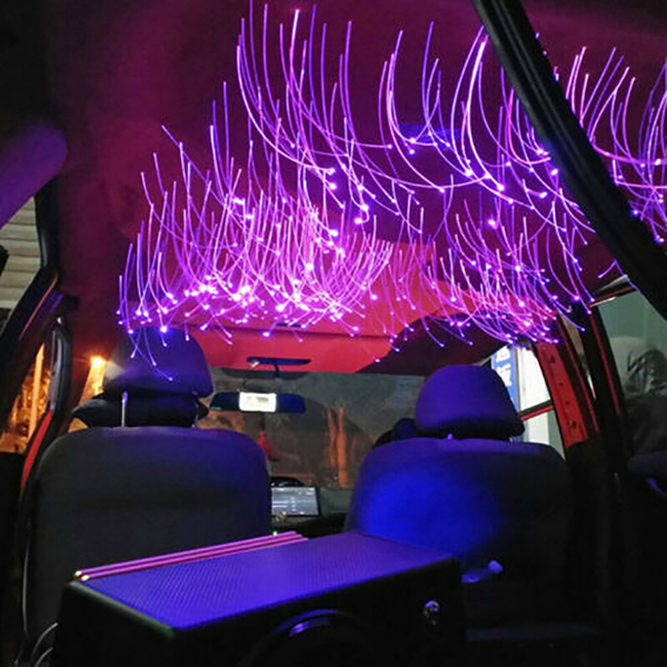 500Pcs 光纤汽车星星灯 顶棚 LED 车顶闪烁天花板灯 （FBA仓发货，亚马逊禁售）-4