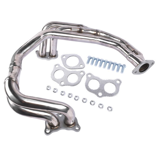 排气歧管 Set of Header Exhaust System for 1997-2005 Subaru Impreza RS 2.5L Non-Turbo-7