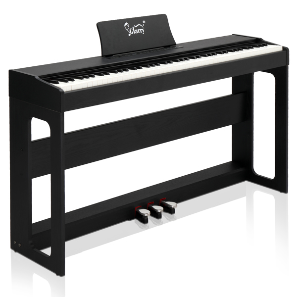 【AM不售卖】Glarry GDP-104/A-815 88键重锤键盘 无盖立式 黑色 电钢琴 美国-3