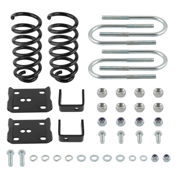 下降翻转套件3" Lowering Coil Springs 5" Drop Axle Flip Kit For Ford Ranger Mazda B4000, B3000, B2300 2WD 1983-1997-1