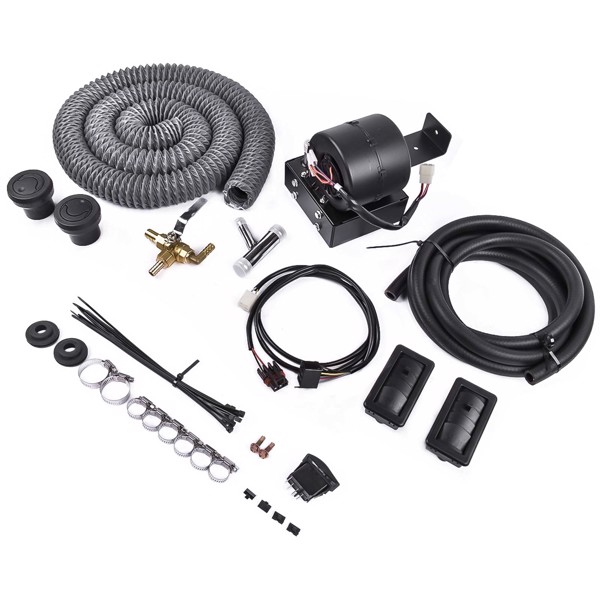 暖风加热除霜套件 SSHK185-00 Cab Heater Kit w/ Defrost for Polaris Ranger XP 1000 2018 2019 2020-3