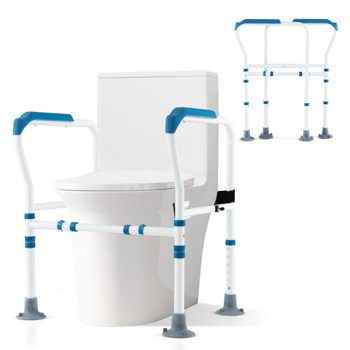 厕所安全扶手适用于各种情况，可调节高度（amazon shipping-发货，WALMART禁止销售）