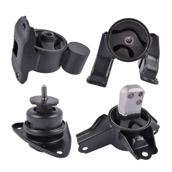 发动机支架 Engine Motor and Transmission Mount Set of 4PCS for 2007-2010 Hyundai Elantra 2.0L L4 Automatic Transmission 219102H250 219102H150-1