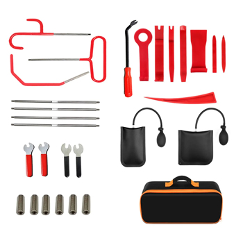 汽车维修工具29套件便携式汽车工具套装带便携包适用于汽车和卡车