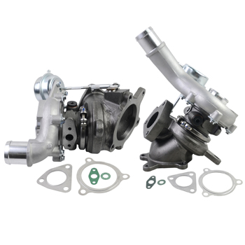 涡轮增压器 2PCS Left & Right Turbocharger for Ford Flex, Explorer / Lincoln MKS, MKT 3.5L