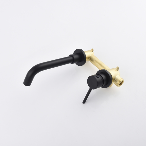 单手柄壁挂式浴室水龙头Single Lever Handle Wall Mounted Bathroom Faucet-7