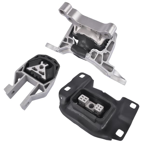 发动机支架 3Pcs Engine Mount Set A5592 A5520 A5612 for 2013-20 Ford Escape 1.6L, 17-19 1.5L-4