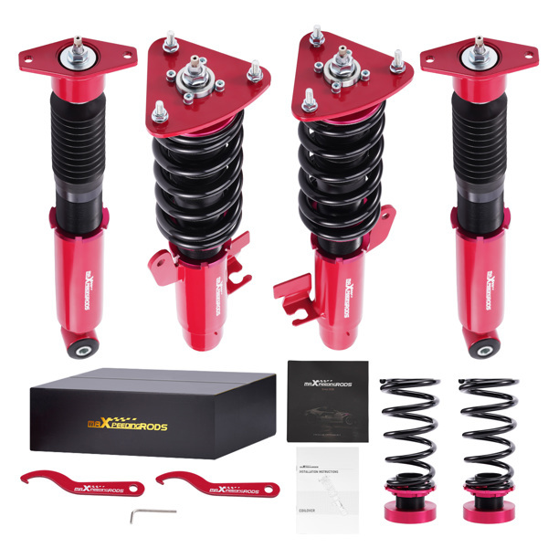 弹簧减震59654214 Performance 24 Ways Adjustable Damper Coilovers Kit for Mazda 3 BK BL 2004-2013 Coilover Kit-1