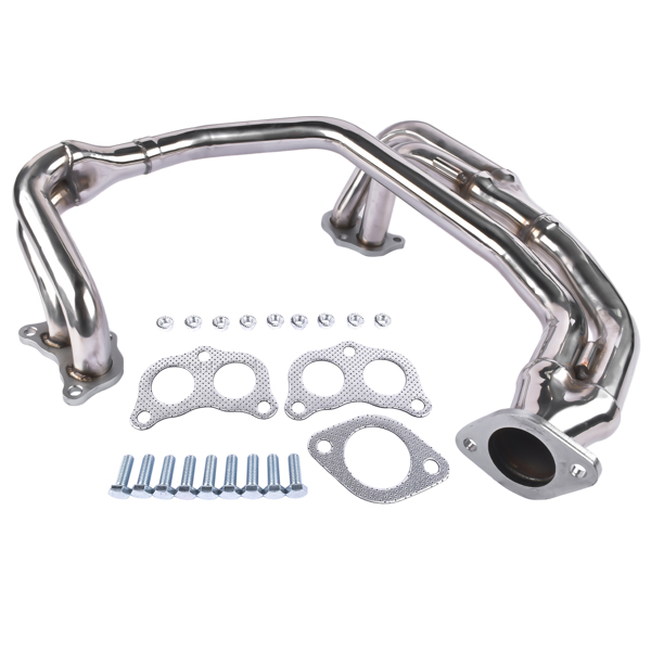 排气歧管 Set of Header Exhaust System for 1997-2005 Subaru Impreza RS 2.5L Non-Turbo-1