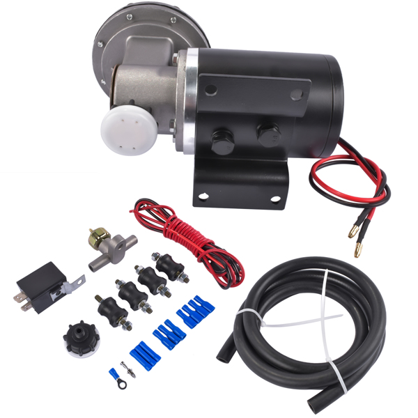 电动真空泵 18" to 22" Electrical Vacuum Pump for Brake w/Installation Kit 28146 12V-2