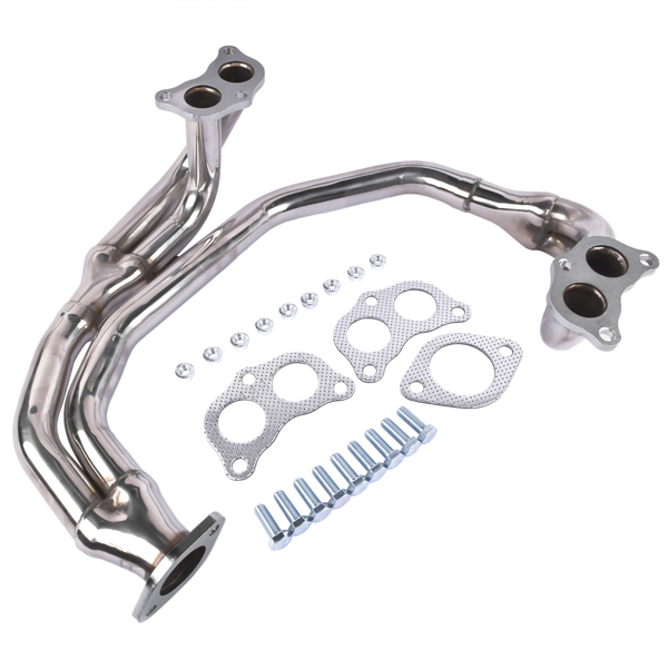 排气歧管 Set of Header Exhaust System for 1997-2005 Subaru Impreza RS 2.5L Non-Turbo-3