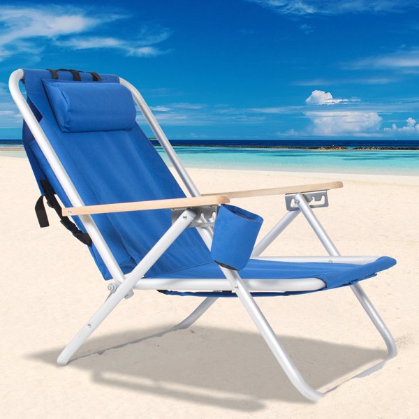 两把装单人沙滩椅 蓝色 （59640545同款编码）-7