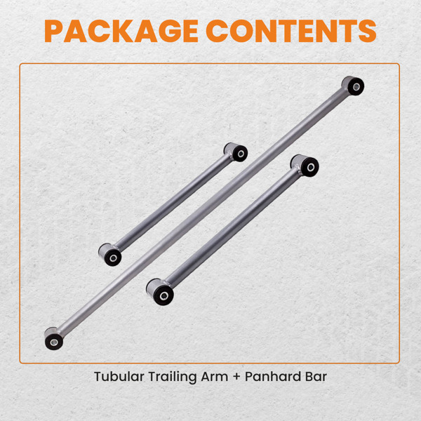 牵引杆 Suspension Tubular Rear Trailing Control Arm Track Bar for Pontiac Firebird-7