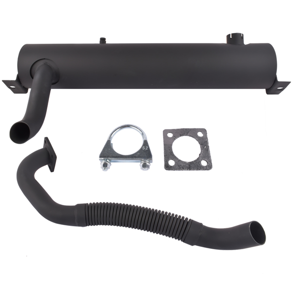  排气管套件 Black Muffler Exhaust Pipe Kit for Bobcat 753 773 S150 S175 S185 7100840 6701151-5