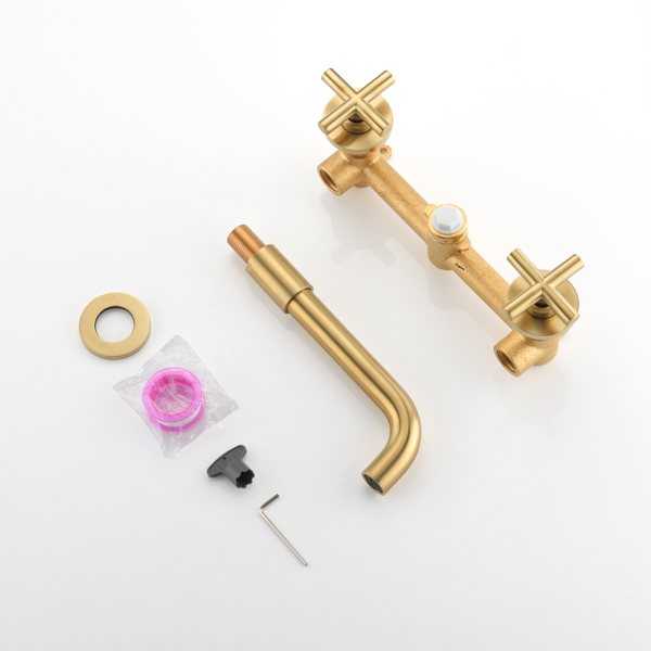 浴室水龙头壁挂式浴室水槽水龙头Bathroom Faucet Wall Mounted Bathroom Sink Faucet-Archaize-8