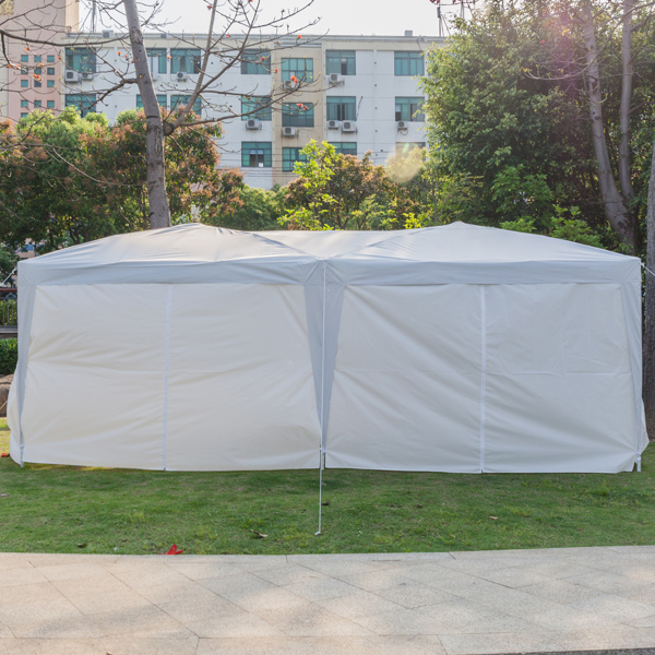 3 X 6M 白色 6片面（4个窗）家用折叠凉棚 停车棚 广告帐篷-43
