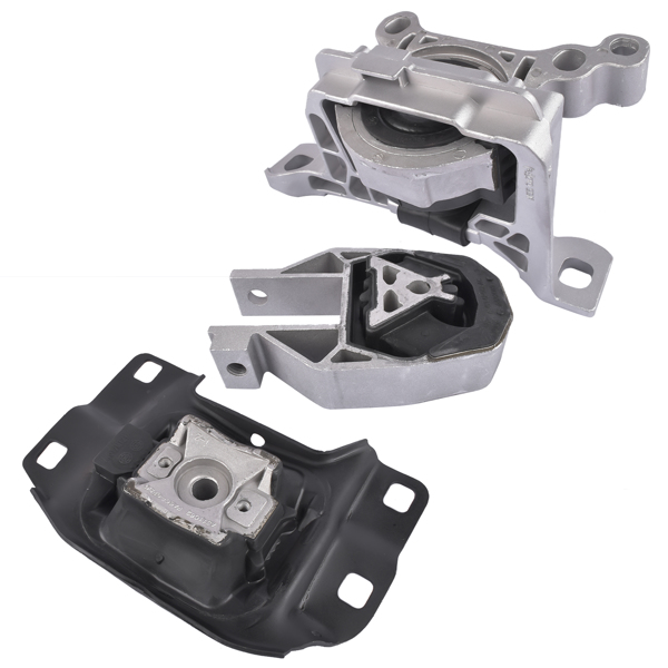 发动机支架 3Pcs Engine Mount Set A5592 A5520 A5612 for 2013-20 Ford Escape 1.6L, 17-19 1.5L-6