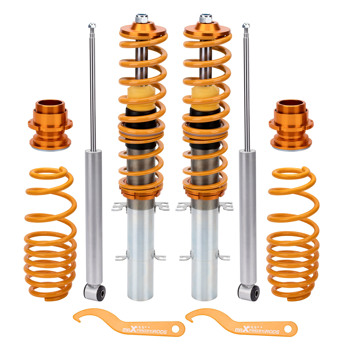 弹簧减震66687845 Coilover Suspension Kit Fit For VW Golf Mk4 Jetta 1J1 FWD &  NEW BEETLE 1998-2007