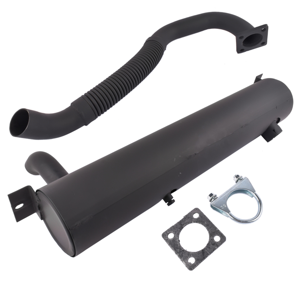  排气管套件 Black Muffler Exhaust Pipe Kit for Bobcat 753 773 S150 S175 S185 7100840 6701151-4