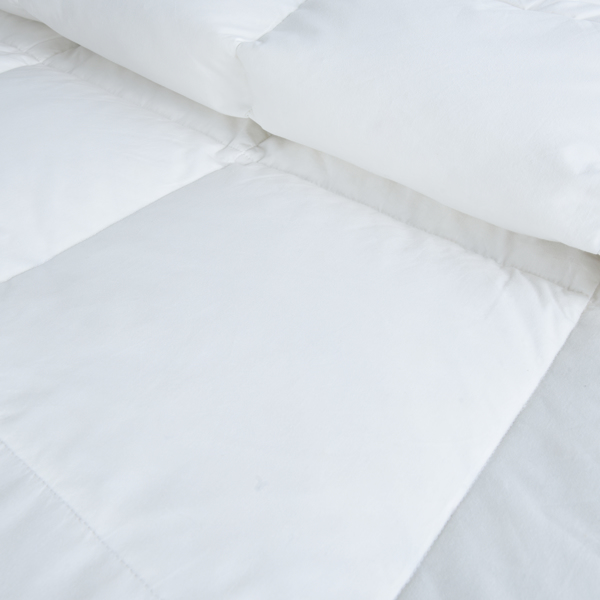 Feather Down Comforter with 100% Cotton Shell for Bedroom All Season-3
